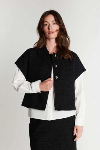 Rue de Femme 7798RDF NewHiki Vest Naisten Liivi RDF995 20 black