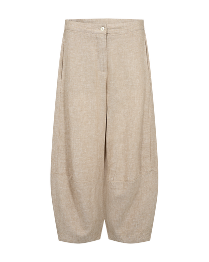 Freequent FQLava Pant Naisten Housut 207889 beige